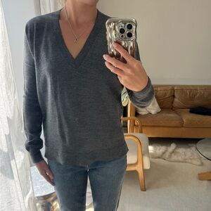 J. Crew Merino Wool V-Neck Sweater